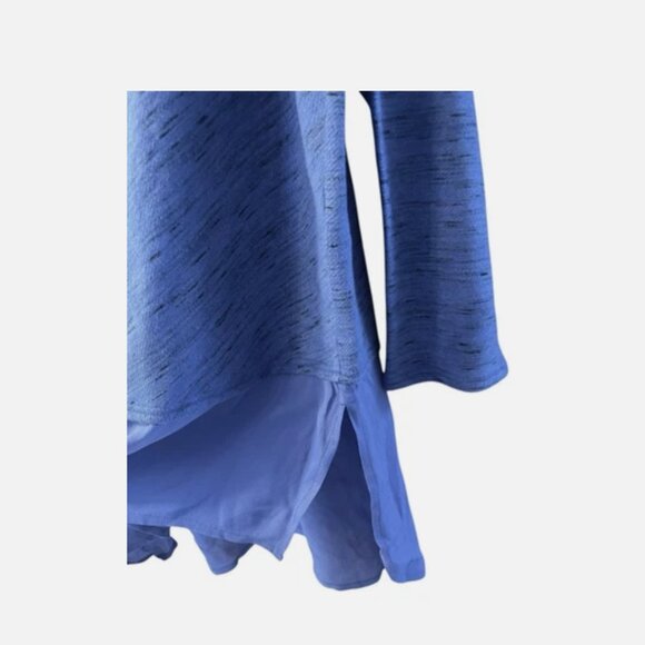 Soft Surroundings Sweater Layered Hem Lagenlook Tunic Top Women's size 3X - Picture 4 of 8